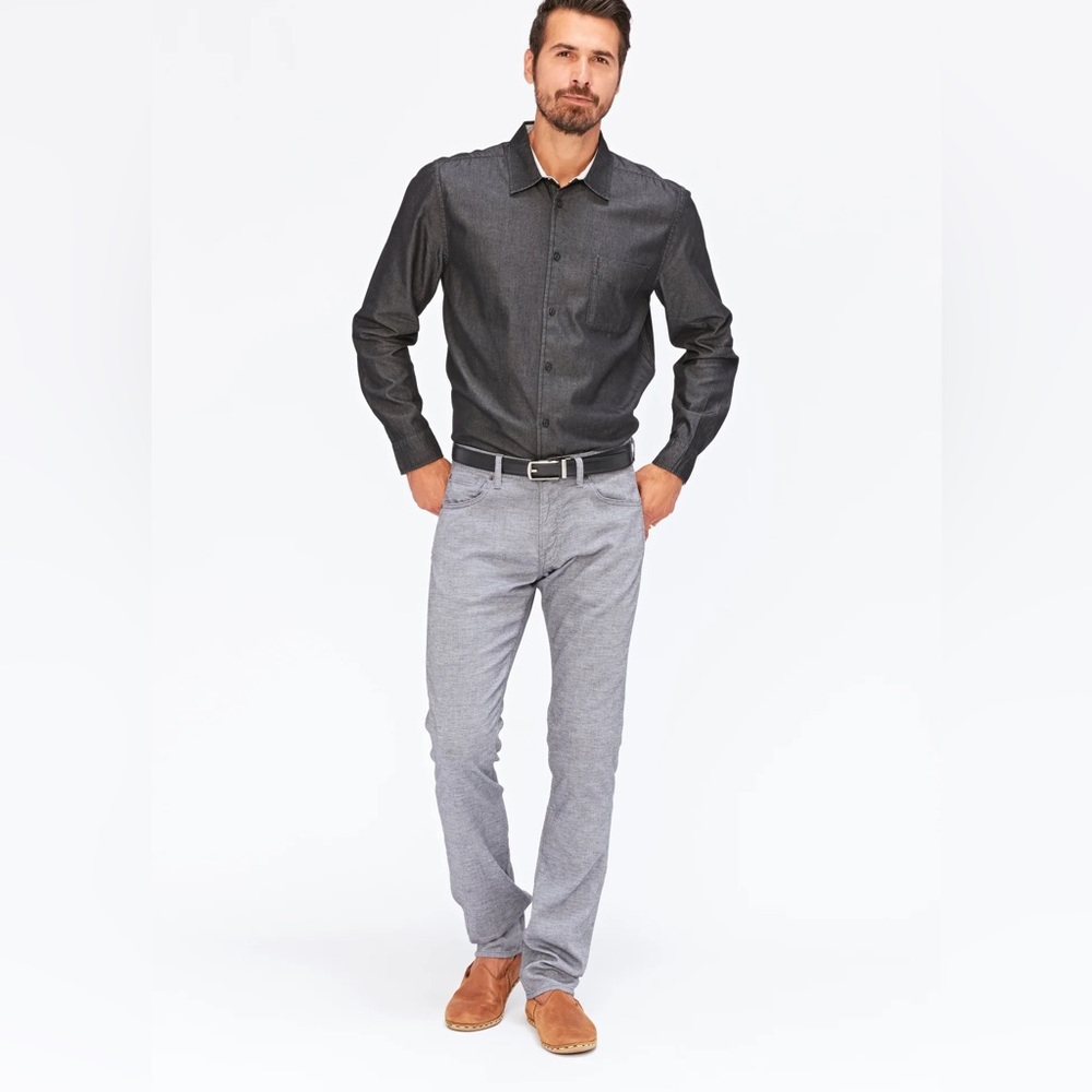 Men’s Agave Denim No11 Classic Light Gray Jeans Size 38